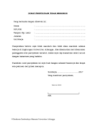 Maybe you would like to learn more about one of these? Surat Pernyataan Tidak Merokok