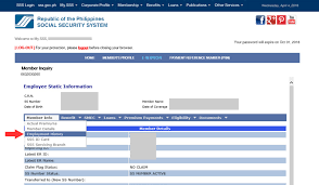 Today is the deadline for #sss2021 at midnight est. How To Check Your Sss Employment History Online Tech Pilipinas