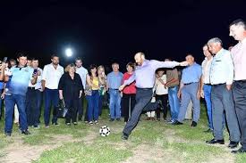 From wikimedia commons, the free media repository. El Gobernador Insfran Inauguro El Estadio Municipal De Futbol De Herradura Am990 Formosa