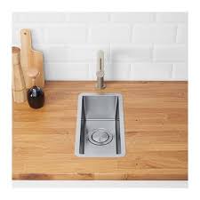 Norrsjon Single Bowl Dual Mount Sink Stainless Steel Ikea Ikea Sinks Sink Inset Sink