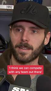 Joel Edmundson is feeling confident about the Habs match tonight against  the Rangers. #nhl #hockey