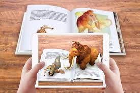 Augmented Reality Book Augmented Reality Virtual Reality Futuristic Technology