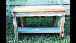 how to build a rustic kitchen island