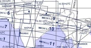 High And Low Altitude Enroute Chart Middle East Me H L 9 10 Jeppesen Me H L 9 10