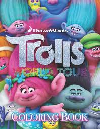 If you love the moive, you'll love these cute torlls world tour coloring pages. Trolls World Tour Coloring Book New Trolls Coloring Collection Part 2 World Tour With 100 Giant Pages And Exclusive Illustrations G Jessie 9798652912093 Amazon Com Books