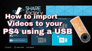 How To Import Videos To Your Ps4 Using A Usb Youtube
