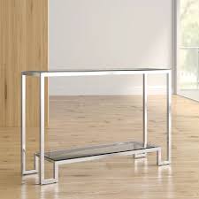 Blair Console Table In 2020 Rustic Console Tables Unique Console Table Steel Console Table