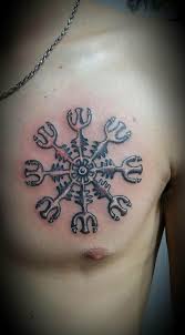 Vikingos Aegishjalmur Tatuaje Nordico Tatuaje S Tatuajes