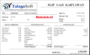 Makalah Id Apakah Anda Pernah Memperhatikan Seperti Apa Contoh Slip Gaji Karyawan Perlu Anda Tahu Bahwa Setiap Perusahaan Cenderung Pinjaman Kartu Aplikasi