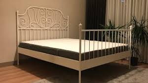 koskoca yatagi tek basima kurdum ikea leirvik yatak montaji misafir odasi tercih ettigim yatak youtube