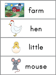 Wordwall takes vocabulary games and reviews into the digital world, and is easy to use for teachers and learners. Little Red Hen Word Wall Words