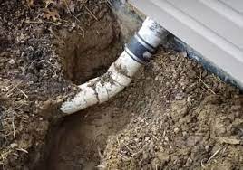 Ideally, keep the pup 10 to 20 feet away from the foundation of your home. Installation Of New Sump Pump Discharge Line In Washington Twp Mi French Drain Systems Curtain Drains Macomb Oakland Lapeer St Clair County
