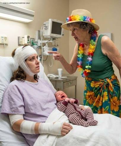 Mother refuses to care for baby after car accident