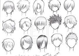 Just have fun with them. 35 Great Style Anime Boy Hairstyle Drawing