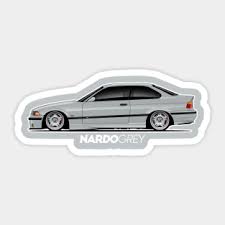 It was during this time that the m3 received its. Bmw E36 Stickers Teepublic