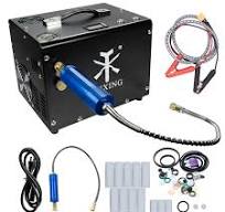 TUXING TXET062 12V Pcp Air Compressor 4500Psi 300Bar High Pressure Pump Portable