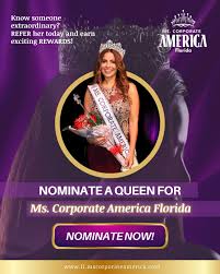 Nominate her now and earn an EXCLUSIVE GIFT CARD from the MCA Florida  Organization! 💼✨
