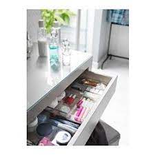 Malm Dressing Table White 471 4x161 8 120x41 Cm Ikea Malm Dressing Table Beauty Room Vanity Dressing Table With Drawers