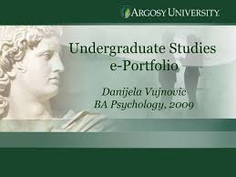 Argosy University E Portfolio