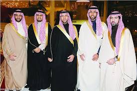 جريدة الرياض ناصر بن سلطان بن ناصر يحتفل بزواجه من كريمة تركي بن فهد