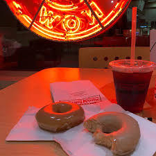 Users who like back at it again at krispy kreme; Coffee Glazed Doughnuts This Week Only I Hope They Ll Bring It Back Again Since It Pairs Well Picture Of Krispy Kreme Rockville Tripadvisor