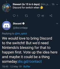 Since We Already Have Discord Integration We Should Be Able To Get The Whole App If All It Takes Is The Platform S Blessing Xboxone