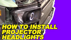 A good place to look for is where these lights can be independently controlled, such as the fog lights. How To Install Projector Beam Headlights Youtube