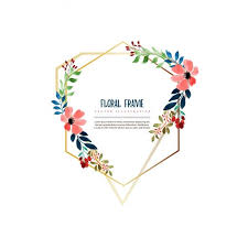 Hand Painted Floral Frame Flowers Plant Watercolor Png And Vector With Transparent Background For Free Download Watercolor Flower Vector Floral Wreath Watercolor Flower Design Vector