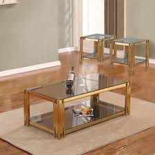 Modern glass coffee table set luxury coffee table living room furniture black and white luxury ··· cheapest square table set 3 pieces golden stainless steel coffee table with tempering glass tops. Best Quality Furniture 3 Piece Glass Top Coffee And End Table Set On Sale Overstock 20361437