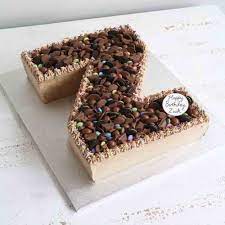 All you have to do is put the alphabet on top of the cake and cut the cake along the sides to take the shape of the alphabet. Chocolate Alphabet Z Cake Order Chocolate Alphabet Z Cake Online Tfcakes