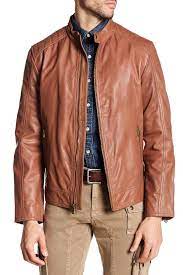 Cole Haan Washed Leather Moto Jacket Nordstrom Rack Leather Moto Jacket Leather Jacket Moto Jacket
