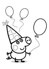 Download and print free george pig coloring pages. Holiday George Pig Coloring Pages Peppa Pig Coloring Pages Colorings Cc