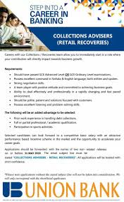 Looking For Collection Adviser Hurry Up Apply Now Https Www Nationsjobs Lk Jobs Collection Advisers How To Apply Job Advisor