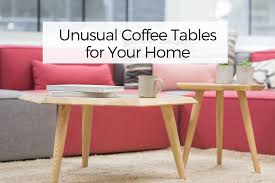 Beautiful vintage three piece glass top brass coffee table.very unique. Unusual Coffee Tables For Your Home Your Wild Home