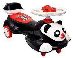 toyshine big panda magic car ride on toy white black panda