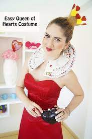 Print your game cards with the best. Diy Queen Of Hearts Costume Collar How To Make A Costume Papercraft On Cut Out Keep