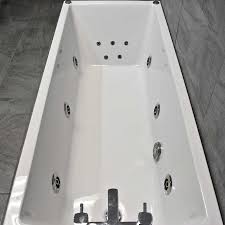 Let your expectations run wild with our large selection of jetted bathtubs. Sadie Slim Rim Square Whirlpool Jacuzzi Spa Bath 6 Or 11 Jets Designer Style Ebay