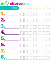 June 15, 2016 in activities, cats, dogs, organizing, pets, printables. Free Printable Chore Charts For Kids Ideas By Age