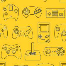 Retro Wallpaper Funky Throwback Styles Hovia Retro Games Wallpaper Retro Wallpaper Mural Wallpaper