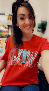 Infant Room is learning about Dr. Suess and the color red.