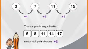 Pola bilangan adalah susunan angka yang membentuk pola tertentu, seperti segitiga, garis lurus, atau persegi. Materi Daring Kelas 1 Matematika Pola Bilangan Loncat Youtube