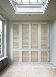 Elegant home fashions glancy linen tower freestanding cabinet tall narrow bathroom kitchen living room storage with 2 shutter doors 5 tier shelves, white 4.3 out of 5 stars 1,849 $100.99 $ 100. Bespoke Rattan Cupboard Doors By Studio Wilson Copp Ideer For Heminredning Inredning Dromhus