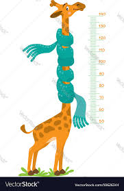 Giraffe Meter Wall Or Height Chart