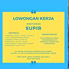 ← kantor bank bni di bandung barat, jb. Loker Kediri Lowongan Kerja Sopir Kriteria 1 Pekerja Facebook
