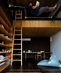 Modern Bedroom Suspended Loft Ladder Design Milk Chambre Moderne Chambre Lit Mezzanine Lit Mezzanine