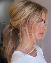 30 Eye Catching Ways To Style Curly And Wavy Ponytails Cabello Mediano Peinado Y Maquillaje Cabello Largo