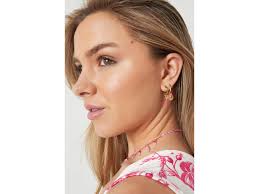 Náušnice SUMMER SUN Pink Gold