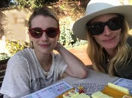 After making her film debut in the crime film blow (2001). Julia Roberts Plays Mahjong With Niece Emma Roberts She Won People Com