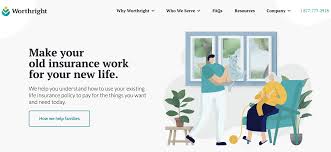To qualify for inclusion in the life insurance policy administration category, a product must: Worthright Makes Your Old Insurance Work For Your New Life