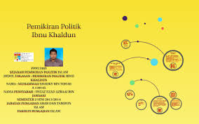 Ibn khaldun dalam al muqaddimah? Ibnu Khaldun